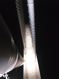 Image: Night Bridge #4 - Penobscot Narrows Series By Denn Santoro